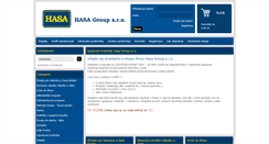 Desktop Screenshot of hasagroup.cz